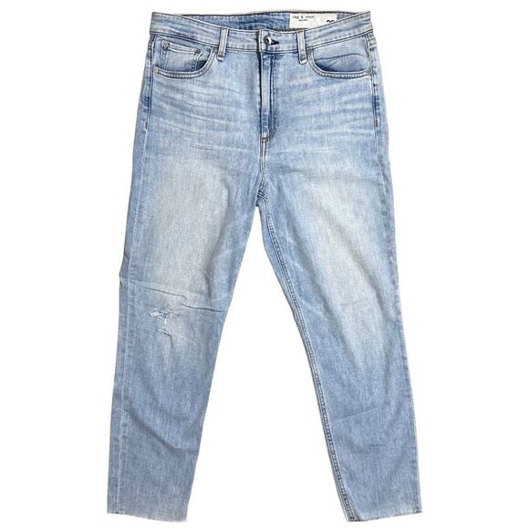 RAG & BONE Women’s Nina High-Rise Ankle Cigarette Jeans,‎ SZ 29 - Picture 3 of 10